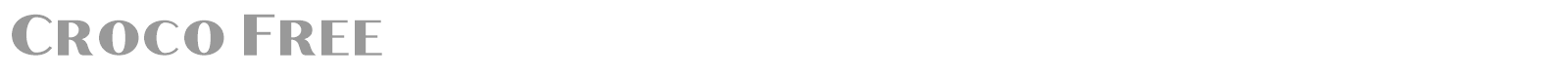 Croco font preview